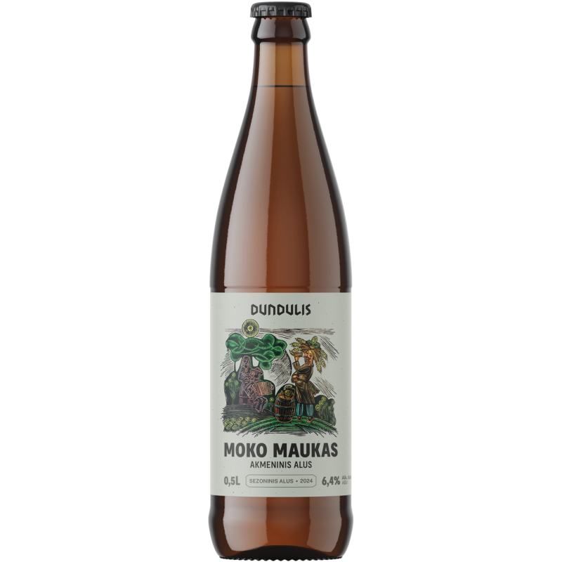 Moko Maukas - Lithuanian Stone Beer 6.4 % 0.5l