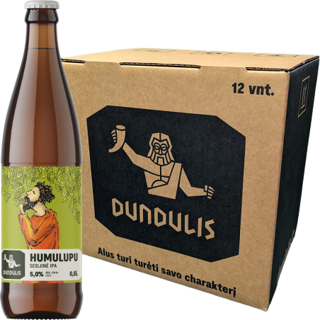 HUMULUPU IPA 5.0%  BOX 12x0.5l