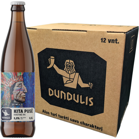 KITA PUSE Wheat IPA 5.5% BOX 12x0.5l
