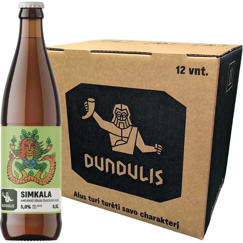 SIMKALA APA 5.0% DĖŽĖ 12 x  0.5l