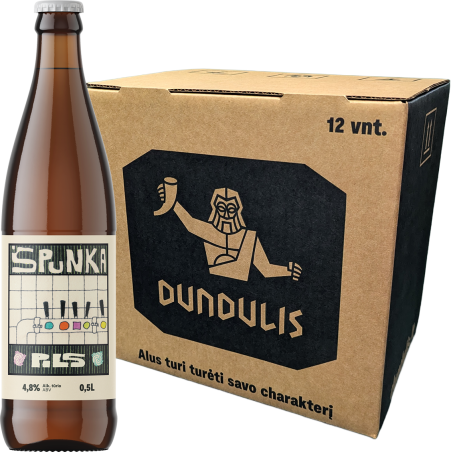 ŠPUNKA PILS Light Bohemian Pilsner 4.8% BOX 12x0.5l