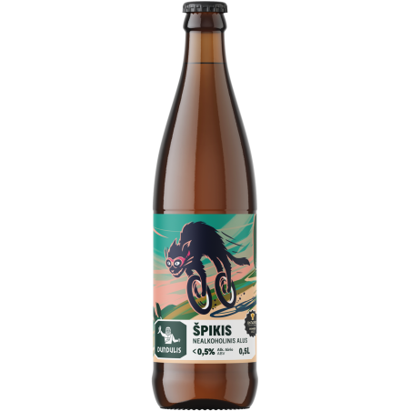 Špikis  - Non Alcoholic Pale Ale 0.5% 0.5l