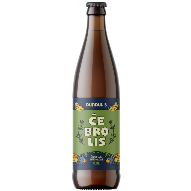 Čebrolis  - thyme honey lemonade 0.0% 0.5l