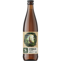 Cyrulis Pils  - Pilzneris 4.9% 0.5l