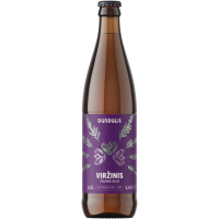 VIRŽINIS   žolinis viržių alus. Sezonas 2024 m. 5.6% 0,5l